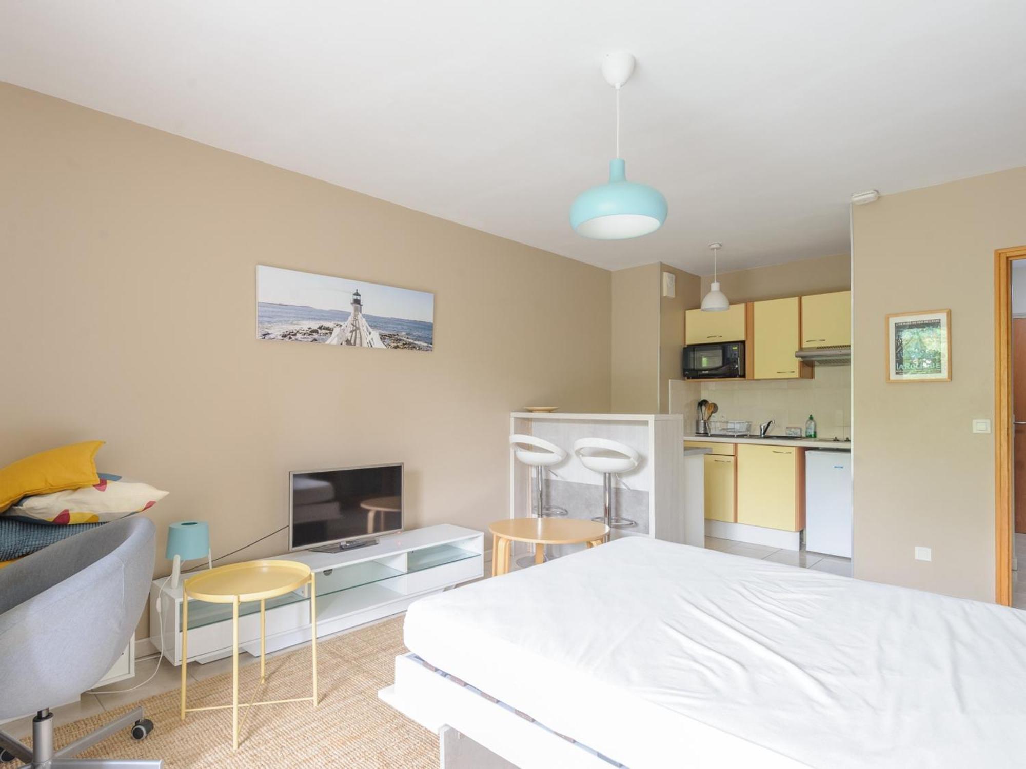 Studio Ensoleille Au Bord De Mer Avec Balcon Et Parking, Proche Centre Et Plage - La Rochelle - Fr-1-535-51 Buitenkant foto